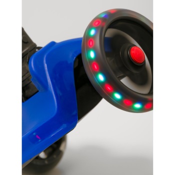 Fun Kids dečiji trotinet Funny sa svetlećim točkovima S920-BLUE-4
